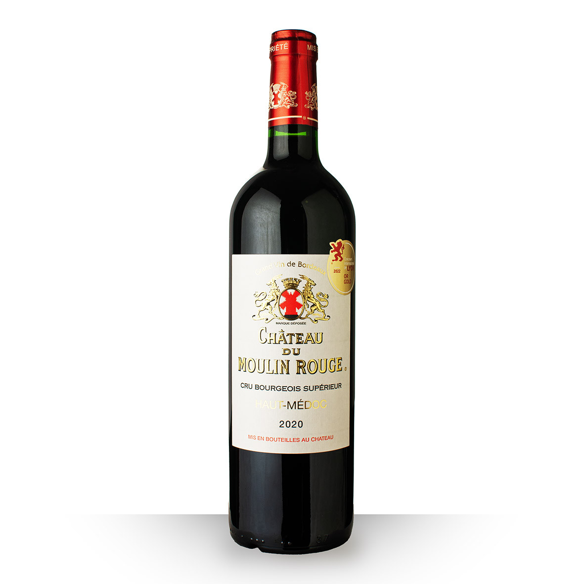 Château du Moulin Rouge Haut-Médoc Cru Bourgeois Rouge 2020 75cl dev.odyssee-vins.com