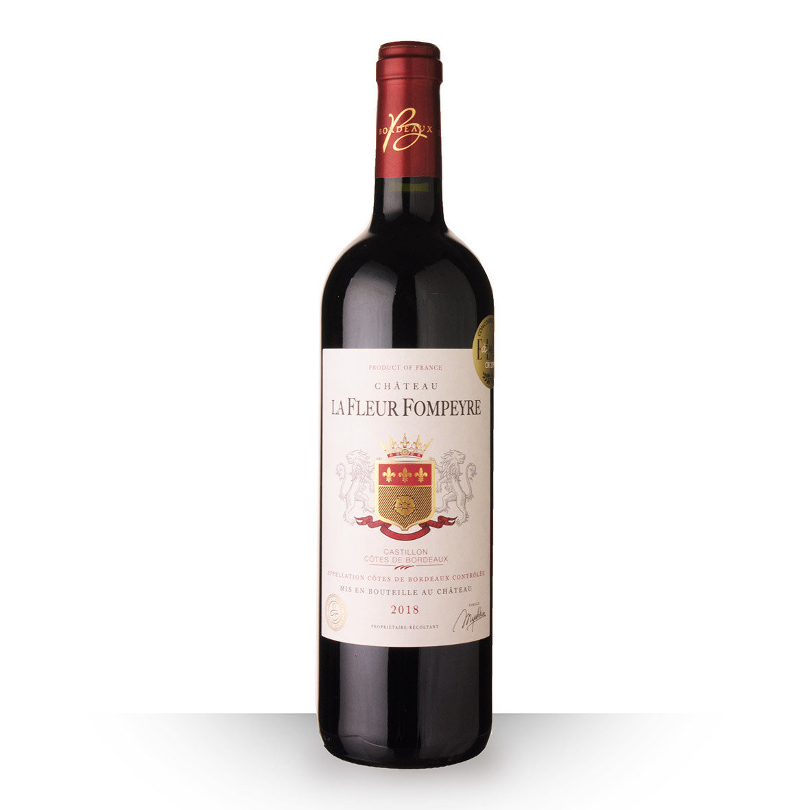 Château la Fleur Fompeyre Côtes de Bordeaux Castillon Rouge 2018 75cl dev.odyssee-vins.com