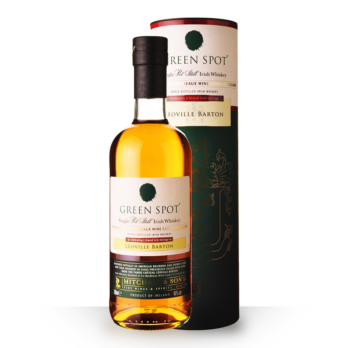 Whisky Green Spot Léoville Barton 70cl Coffret dev.odyssee-vins.com