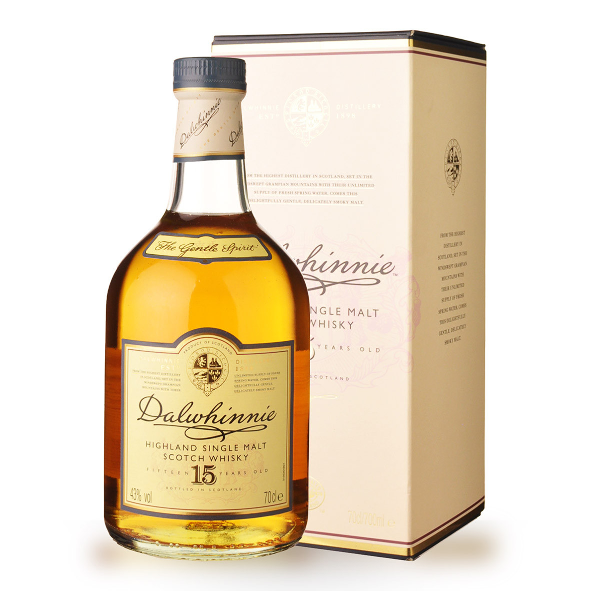 Whisky Dalwhinnie 15 ans 70cl Etui dev.odyssee-vins.com