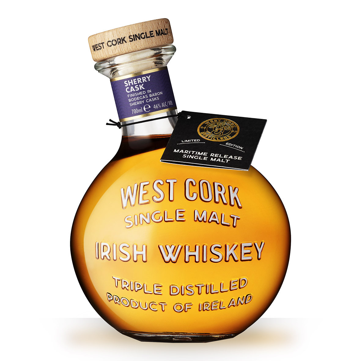 Whisky West Cork Maritime Single Malt Sherry Cask 70cl dev.odyssee-vins.com