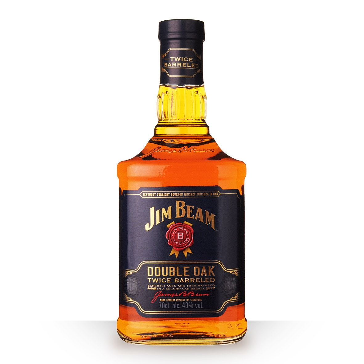 Whisky Jim Beam Double Oak Twice Barreled 70cl dev.odyssee-vins.com