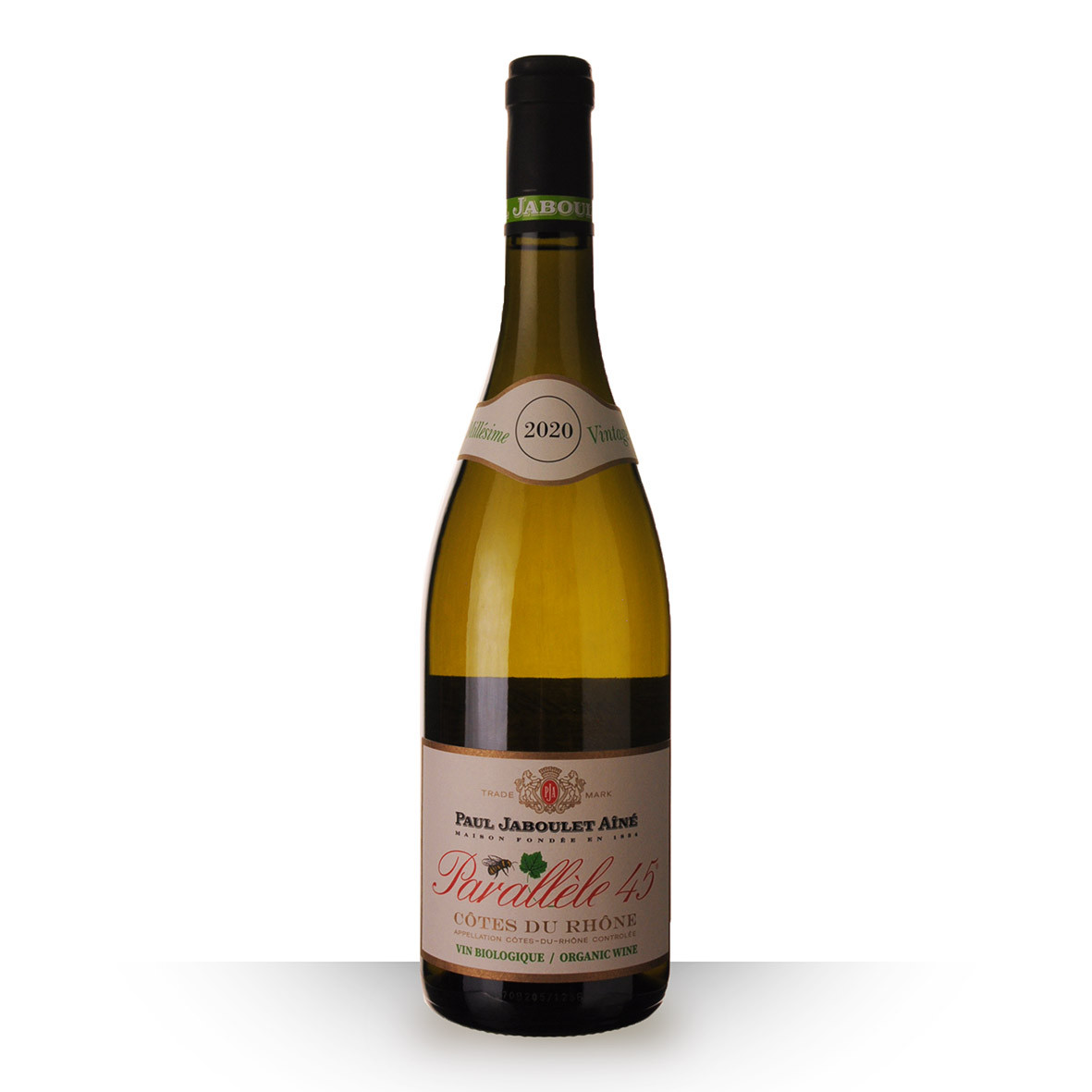 Paul Jaboulet Aîné Parallèle 45 Bio Côtes du Rhône Blanc 2020 75cl dev.odyssee-vins.com