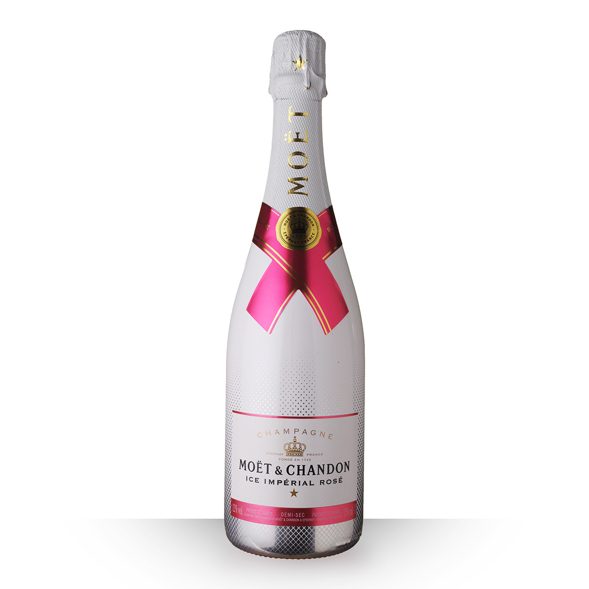 Champagne Moët et Chandon Ice Impérial Rosé Demi-Sec 75cl dev.odyssee-vins.com