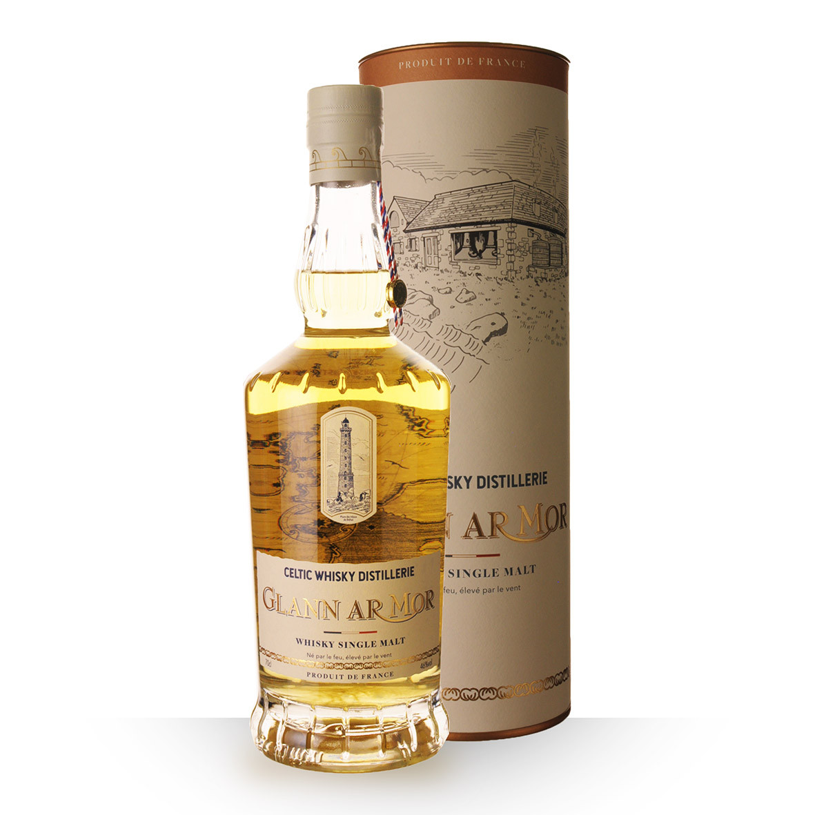 Whisky Glann Ar Mor 70cl Coffret Canister dev.odyssee-vins.com