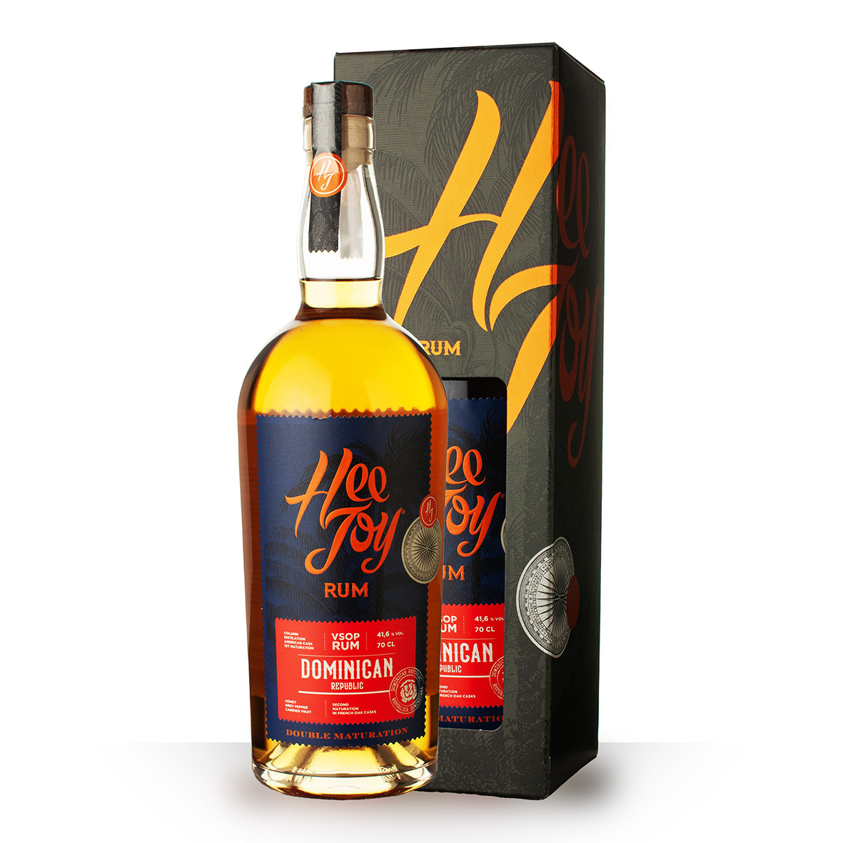 Rhum Hee Joy VSOP République Dominicaine70cl Etui dev.odyssee-vins.com