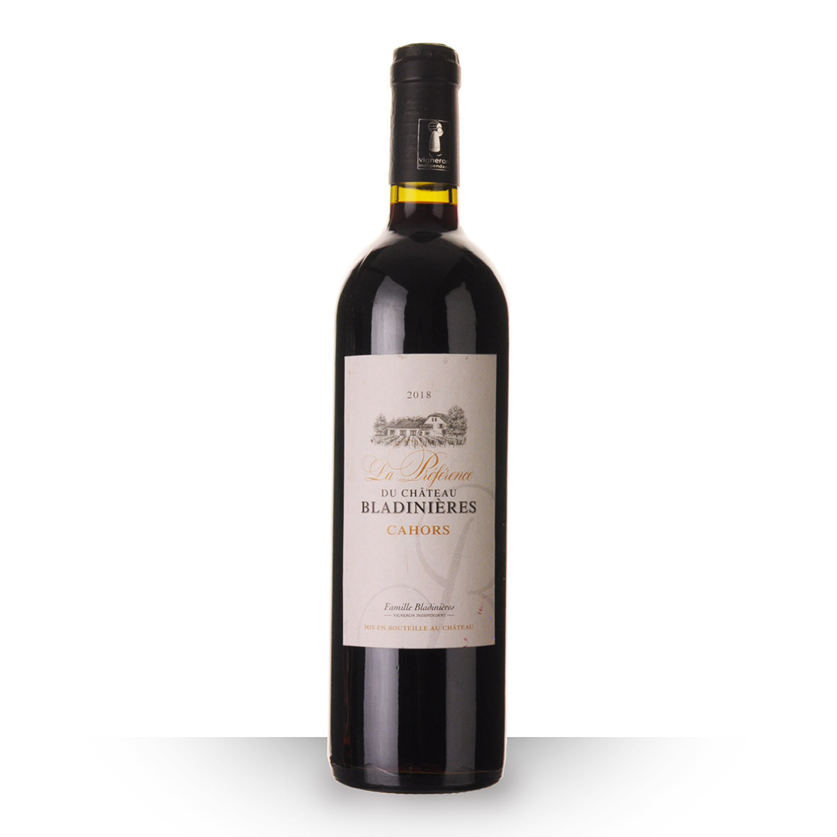 La Préférence du Château Bladinières Cahors Rouge 2018 75cl dev.odyssee-vins.com