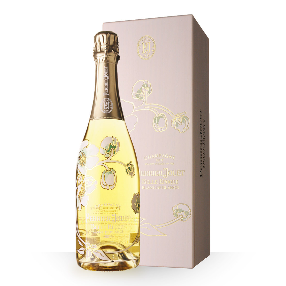 Champagne Perrier-Jouët Belle Époque Blanc de Blancs 2006 75cl Coffret dev.odyssee-vins.com