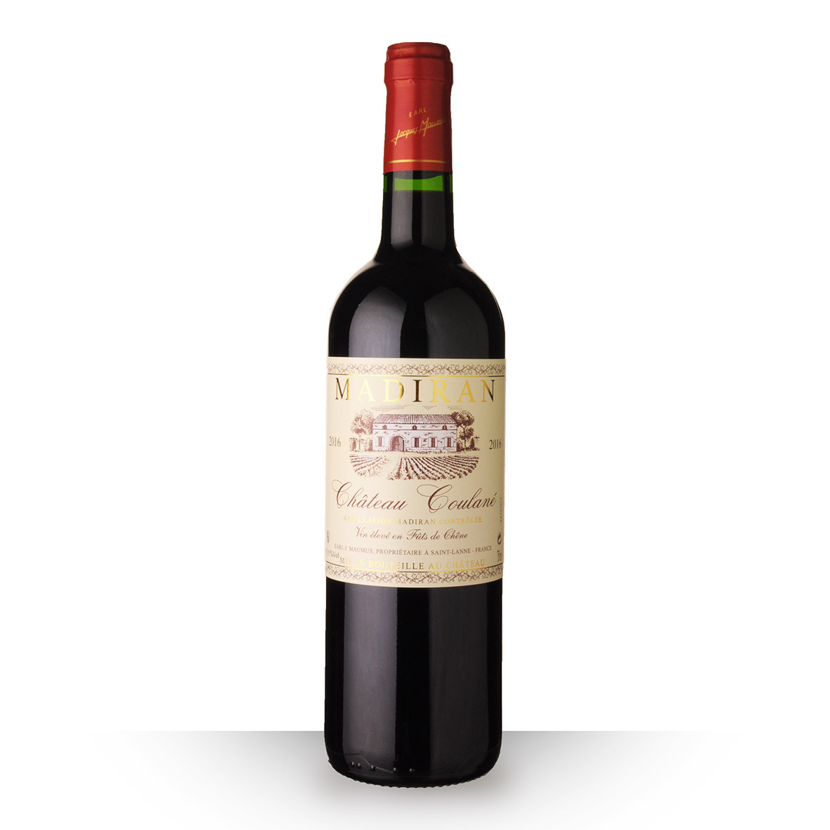 Château Coulané Madiran Rouge 2016 75cl dev.odyssee-vins.com