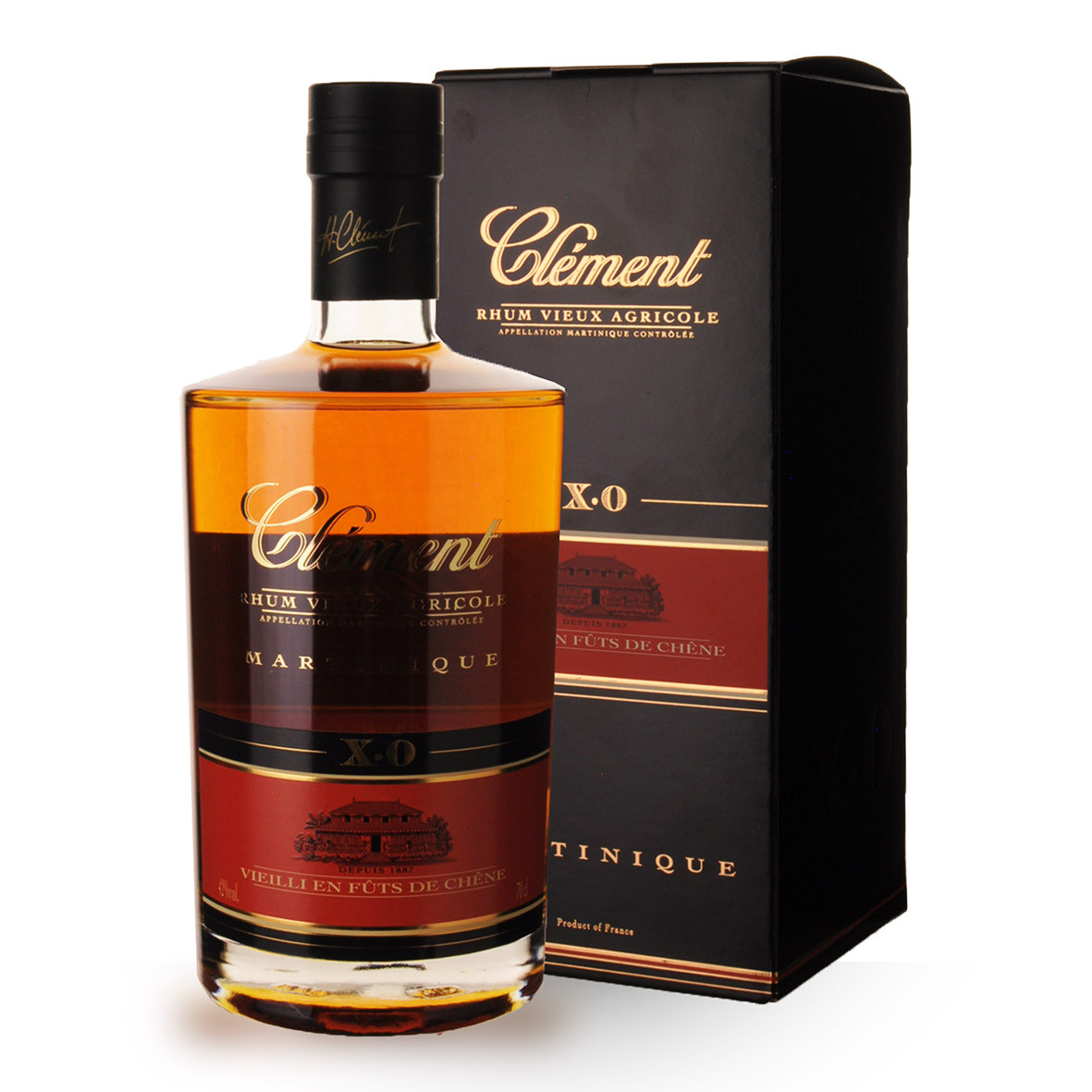 Rhum Clément XO 70cl Etui dev.odyssee-vins.com