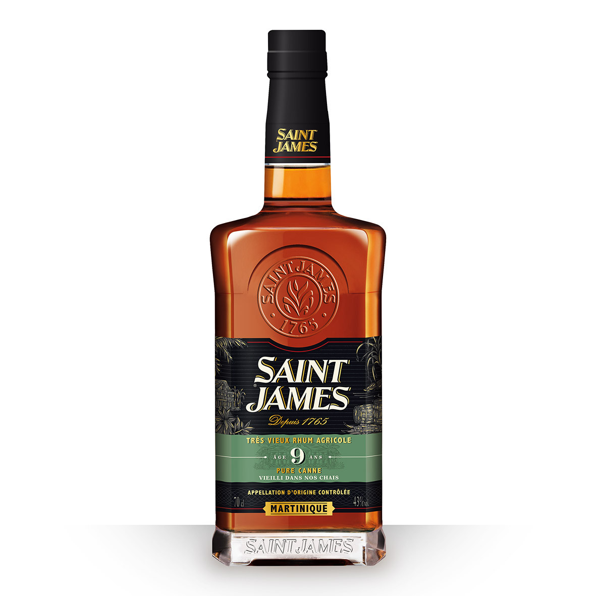 Rhum Saint James 9 ans 70cl dev.odyssee-vins.com