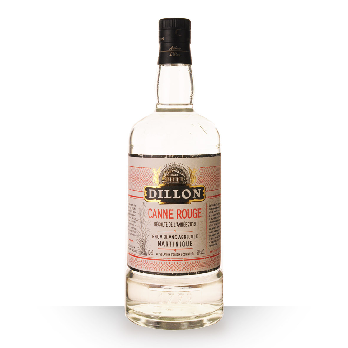 Rhum Dillon Canne Rouge 70cl dev.odyssee-vins.com