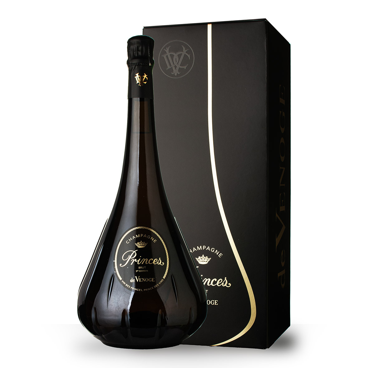 Champagne de Venoge Princes Brut 3ième édition 150cl Etui dev.odyssee-vins.com