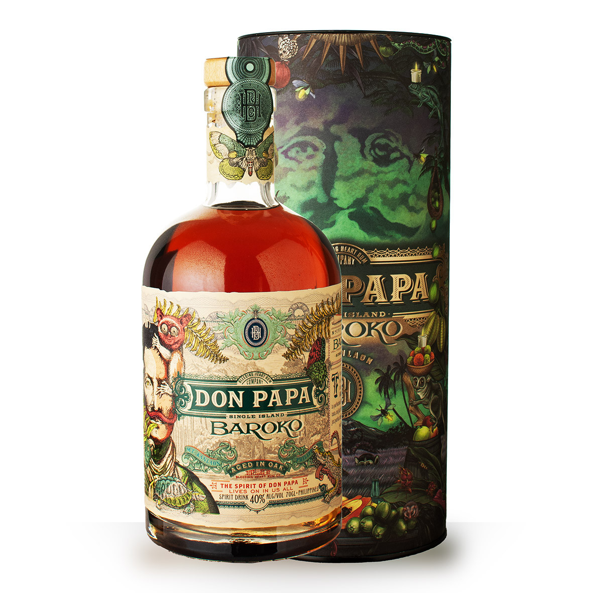 Rhum Don Papa Baroko 70cl Harvest Canister dev.odyssee-vins.com