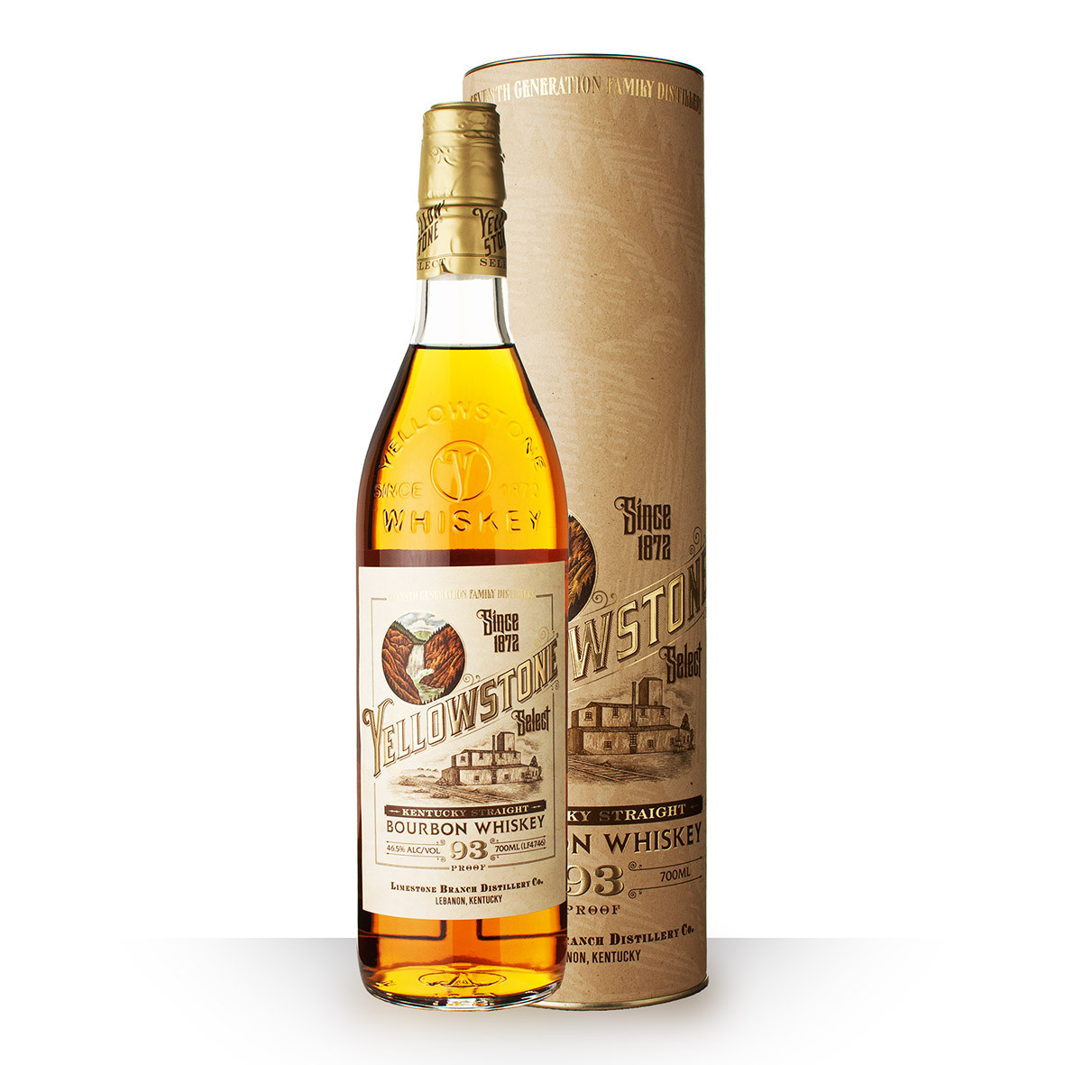 Whiskey YellowStone Select (93) 70cl Etui dev.odyssee-vins.com