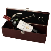 Coffret bois 3 accessoires Confidence de prieuré lichine Maugaux 1x75cl dev.odyssee-vins.com