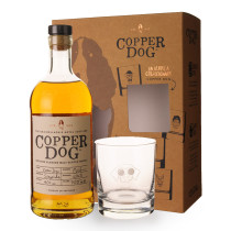 Whisky Copper Dog 70cl Coffret 1 verre dev.odyssee-vins.com