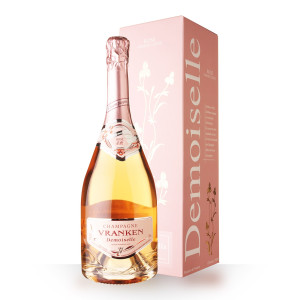 Champagne Vranken Demoiselles Grande Cuvée Rosé Brut 75cl Etui dev.odyssee-vins.com