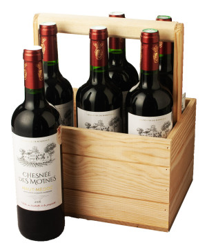 Casier Cave Blanchi Château Chesnée des moines 6x75cl dev.odyssee-vins.com