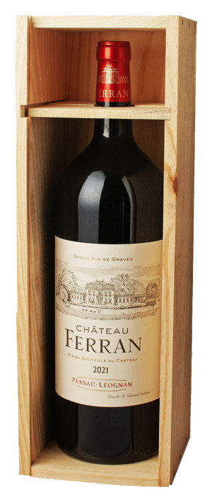 Caisse Bois Magnum Château Ferran Pessac-Léognan Rouge 2021 dev.odyssee-vins.com