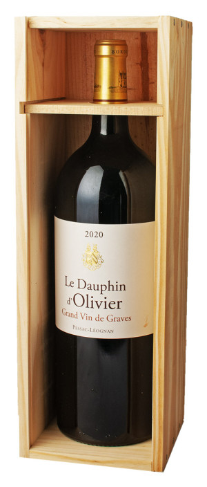 Caisse Bois Magnum Le Dauphin dOlivier Pessac-Léognan Rouge 2020 dev.odyssee-vins.com